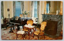 Postcard Wheatland, Home Of President James Buchanan, Parlor, Lancaster PA