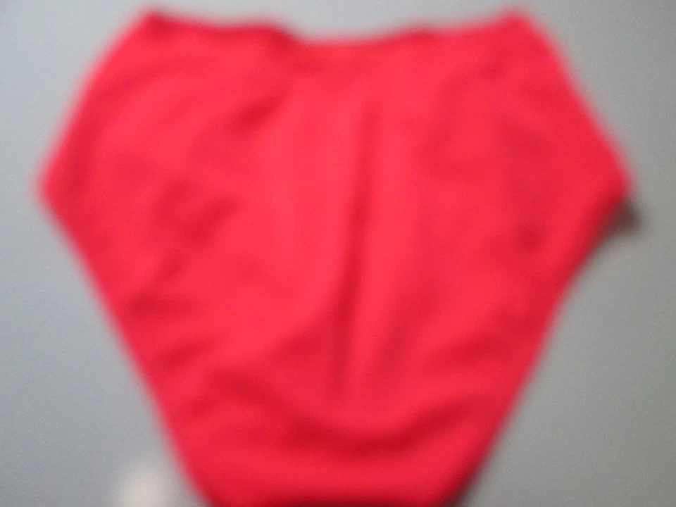 Parte inferior de bikini coral cintura alta acanalada lateral ropa de playa para nadar talla 4 de Asos para mujer Foto 2 de 4