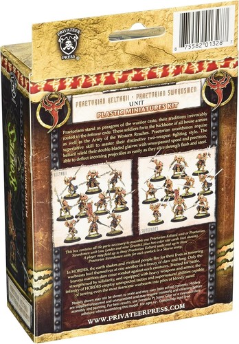 Hordes Skorne Praetorian Keltarii Swordmen Unit PIP 74078 NEW Privateer Press - Picture 2 of 2