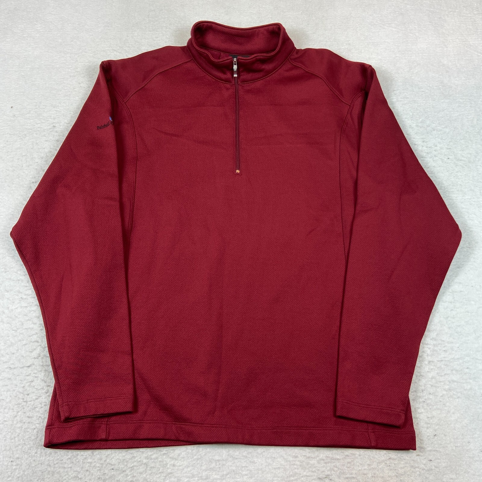 nike red golf sweater