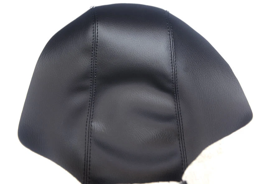 Compatível com 02-04 Isuzu Axiom couro sintético apoio de braço console central capa preta - Imagem 2 de 2
