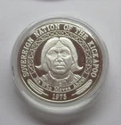 1975 Sovereign Nation of the Kickapoo Indian Tribe  .999 Silver Proof Round