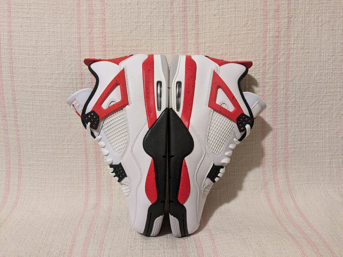 Air Jordan 4 Retro White Black Red Cement AJIV DH6927 161 Air Jordan 4 Retro White Black Red Cement AJIV DH6927 161