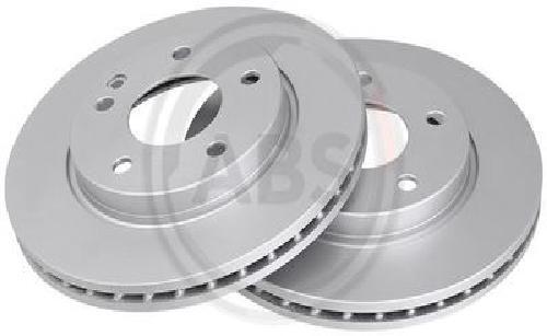 2x Original A.B.S. Brake Disc 16985 for Mercedes-Benz