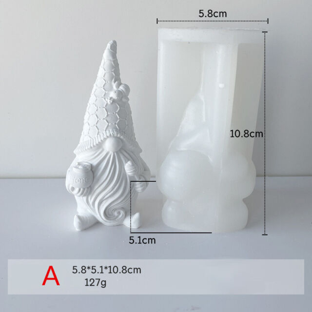 Soaps Shape Christmas Tree Wax Shape Candles Shape Christmas Dwarf Santa DE- Soaps Shape Christmas Tree Wax Shape Candles Shape Christmas Dwarf Santa DE-