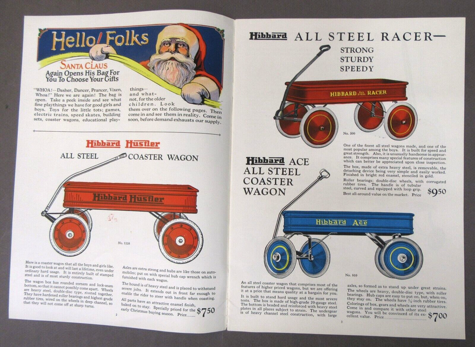 rare 1920s MARCH OF THE TOYS CATALOG Arcade Hustler Sandy Andy