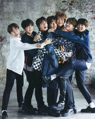 BTS KPOP GROUP 8x10 PHOTO *