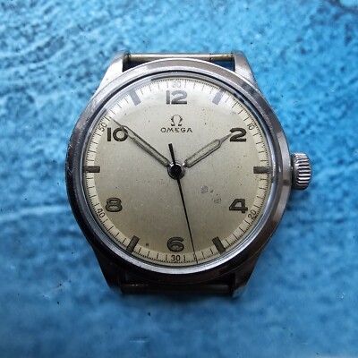 Omega Military Style Hand-Winding Men's Watch Ref 2179 Cal - Main Image