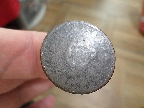 Rare 1805 Ireland Half Cent, Copper Coin, King George III - Picture 5 of 5