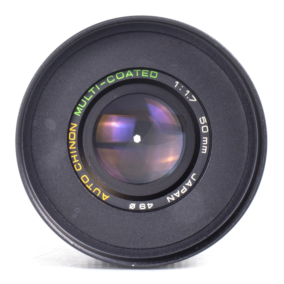 Auto Chinon Multi-Coated 50mm F1.7 Cine Mod Prime Lens For Canon EF Mount! - Image 3 of 4