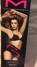 MAIDENFORM 1864-Sz: 2XL Everyday CONTROL BRIEF- Tummy/Bottom Slimming Shaping