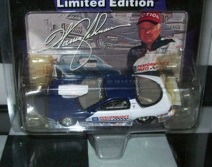 WARREN JOHNSON GM PERFORMANCE 1997 PRO STOCK CAR NHRA 1/64 ACTION DIECAST CAR - Image 2 of 3