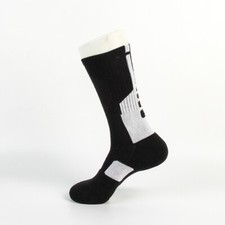 ZONBAILON Mens Elite Basketball Cushion Socks Athletic Crew Socks 2 Pairs