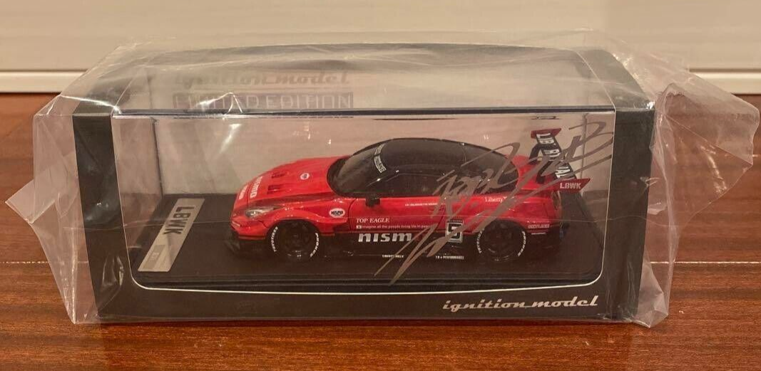 IG 1:43 Scale LBWK Nissan GT-R R35 Nismo Resin Car Model With Kato