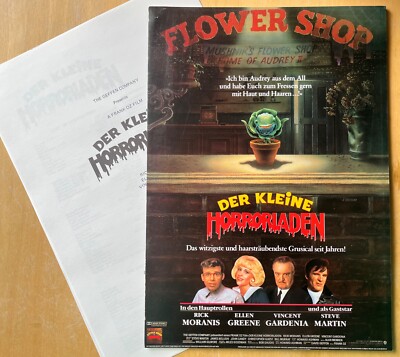 The Little Shop of Horrors, Der kleine Horrorladen German press kit Rick Moranis