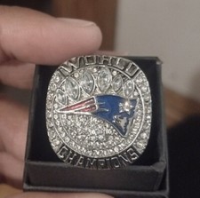 SUPERBOWL🏈 LIII 2018 BRADY NEW ENGLAND PATRIOTS MVP SIZE 12 CHAMPION RING & BOX