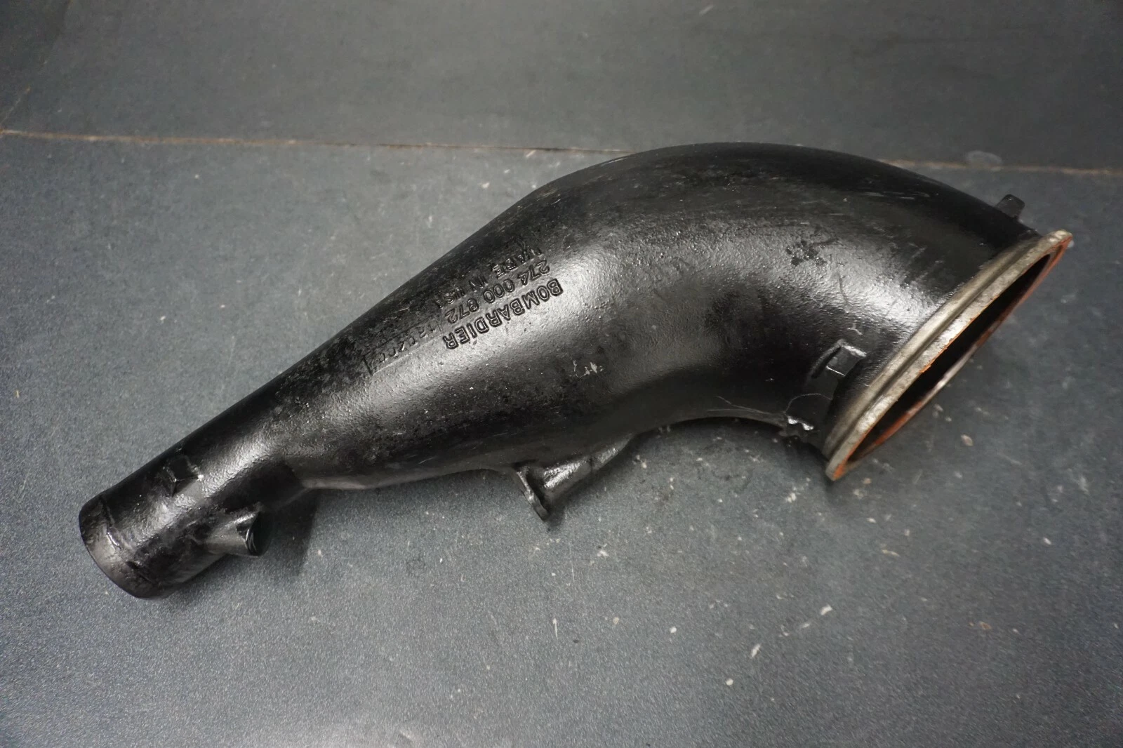 1998-2003 XP DI GTX RX Sea-Doo OEM FRESHWATER Exhaust Pipe Muffler Chamber Cone