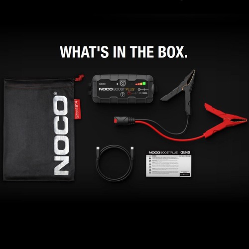 NOCO Starthilfe Lithium Powerpack 1000A 12V GB40 Boost Plus Jump Starter - Bild 4 von 4