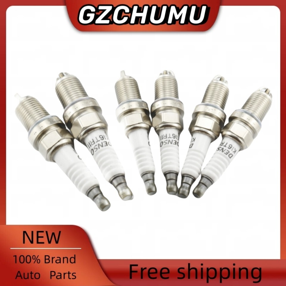 6Pcs Denso K16TR11 9091901192 Spark Plugs For Toyota Tundra