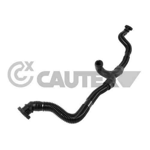 Flexible aération de culasse Cautex 757373 en élastomère renforcé VAG