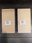 NEW Unfinished Plinth Blocks Set Of 2 With Decorative Routed Molding Edge — photo 3