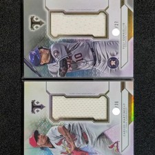 Triple Threads Martinez & Gurriel Limited Jersey Card Set