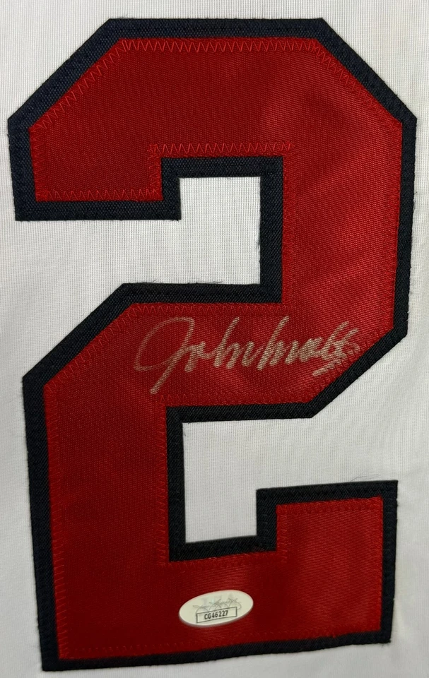 John Smoltz autographed signed jersey MLB Atlanta Braves JSA COA - Image 2 of 3