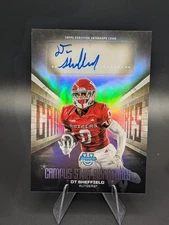 DT Sheffield - 2025 Bowman University Chrome Campus Star Signatures Auto #CSS-DS