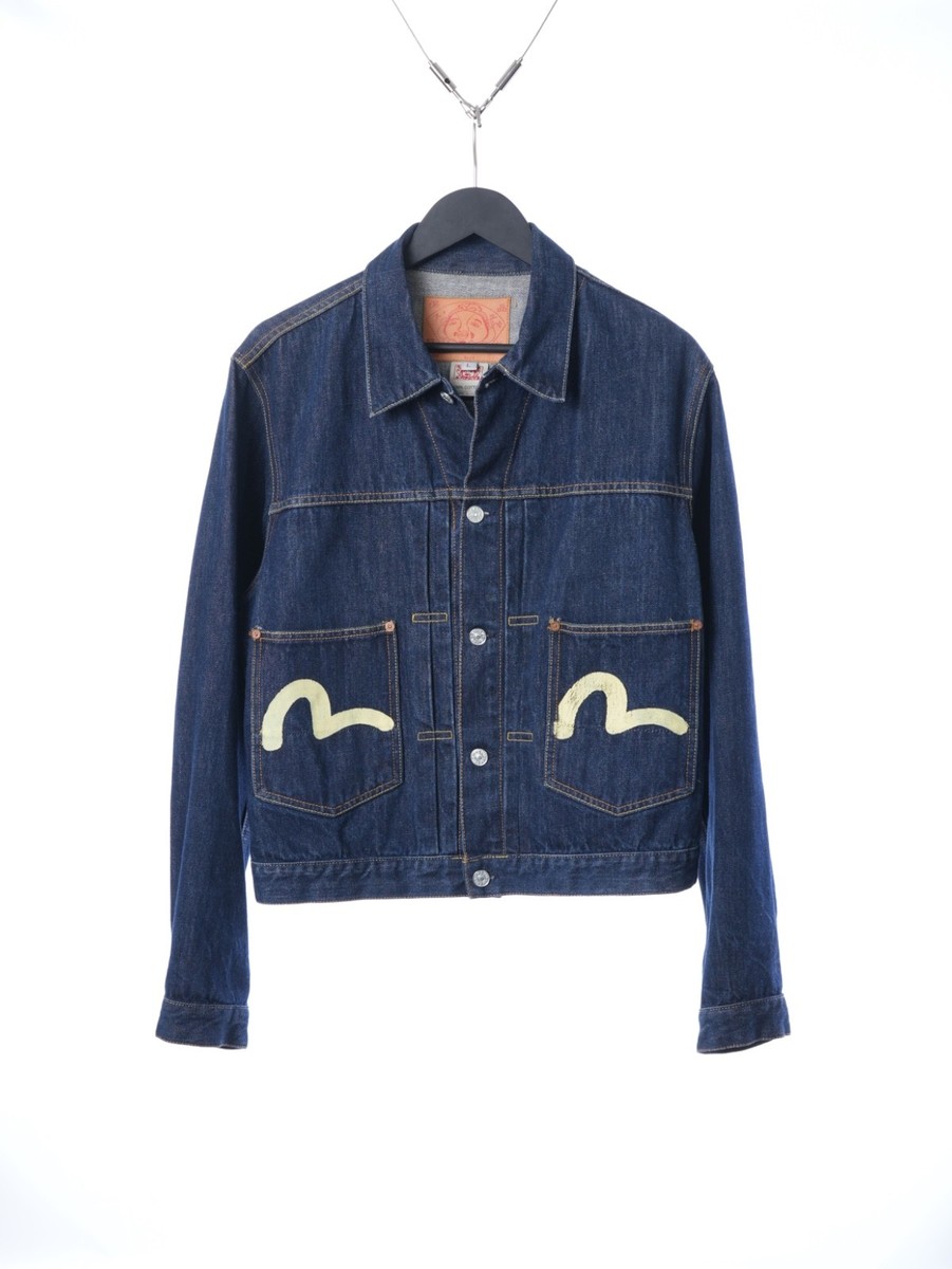 EVISUジャケット戎ペイント　No.２ 対戦モデル　サイズ40Type1502 Evisu Type 2 denim jacket Made in Italy L | eBay