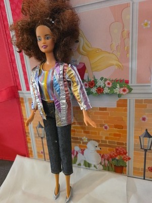 Mattel Barbie Doll Vintage Red Hair Bendable Legs 