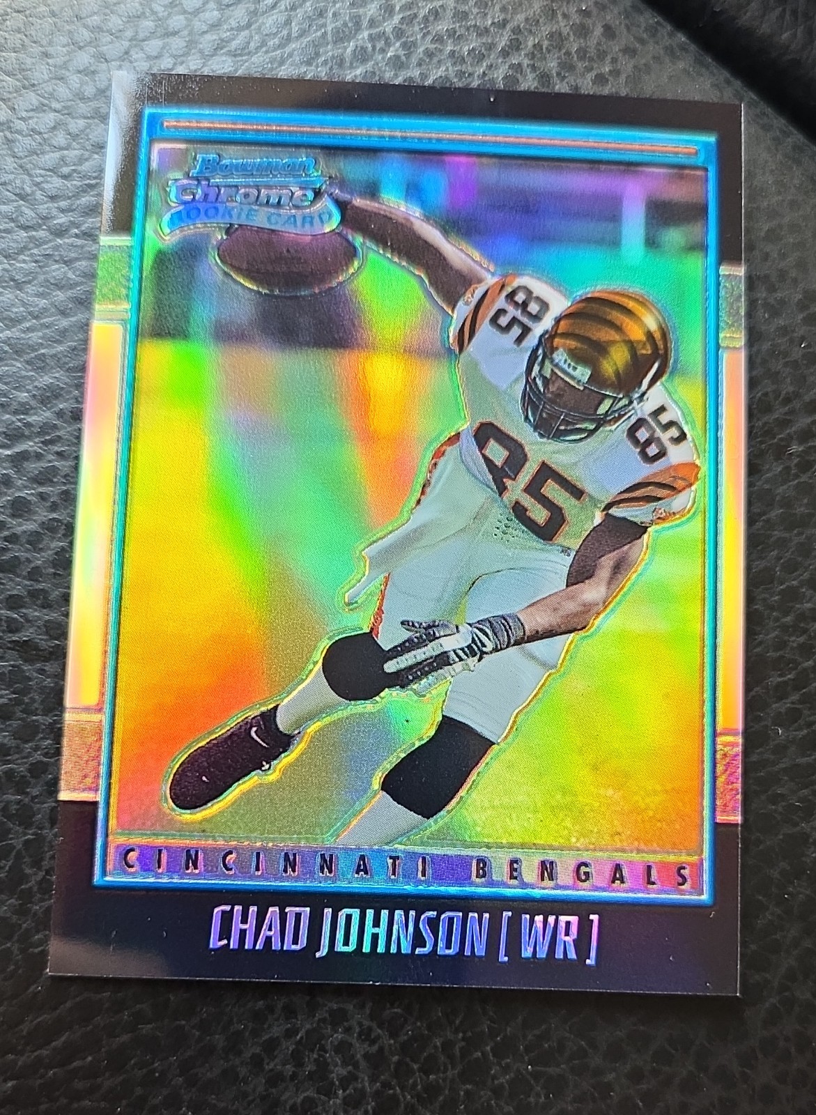 2001 Bowman Chrome - Rookie Refractor Chad Johnson #187 /1999 (RC)  Cincinnati 