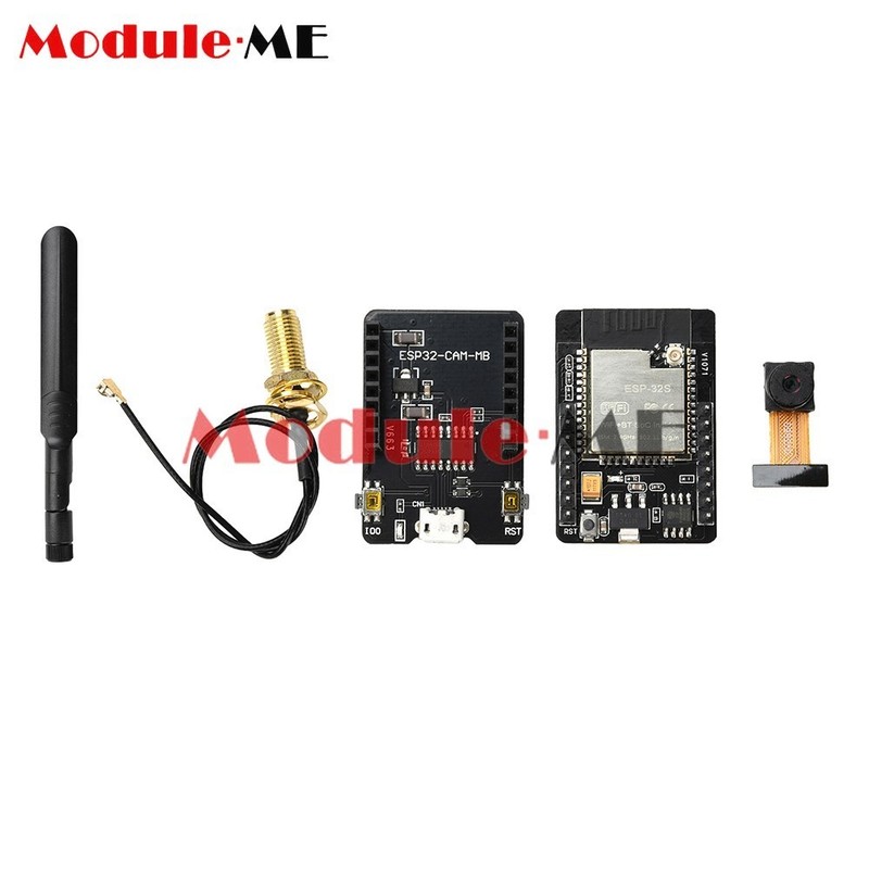 ESP32-CAM-MB WiFi Bluetooth Development Board OV3660 Camera USB-to-Serial CH340