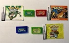 Pokemon: Emerald + Fire + LeafGreen + Sapphire Version Gameboy Advance, Untested