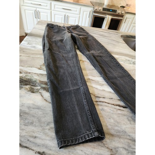 Guess Jeans Vintage Black Wash Denim High Waist Slim Fit Jeans Size 26 - Picture 6 of 13