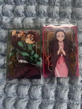 Demon Slayer Kimetsu no Yaiba Wafer 10 Tanjiro & Nezuko Bulk Unused