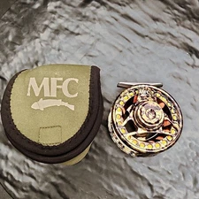 MFC Yellowstone Artist Series 5/6 WT Fly Reel Case Trout RARE