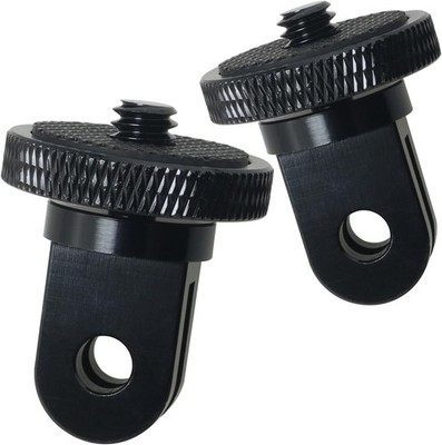 MEETOOT 2pcs Camera Tripod Adapter 1/4 to Action Camera Mount