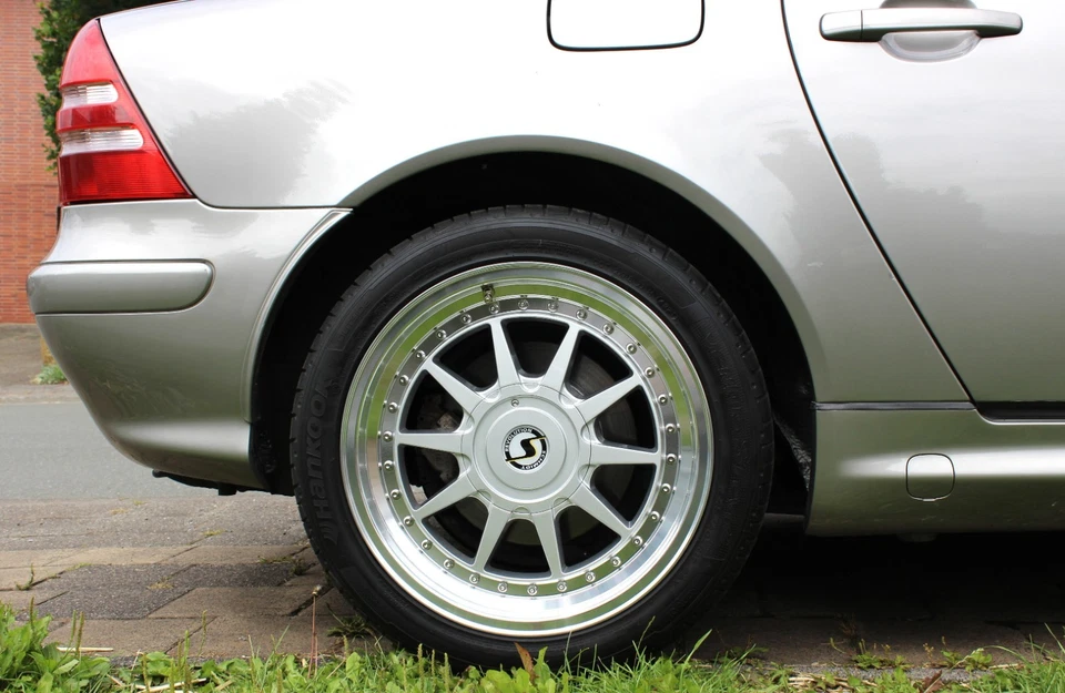 Schmidt Touring17 8,5x17 für Mercedes SLK R170+R171  Felgensatz 17 Zoll - Bild 4 von 4