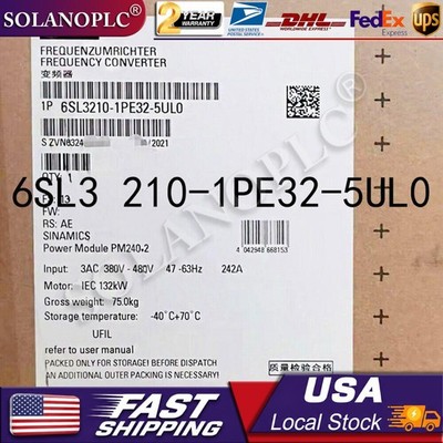New Siemens 6SL3210-1PE32-5UL0 6SL3 210-1PE32-5UL0 G120 POWER MODULE PM240-2