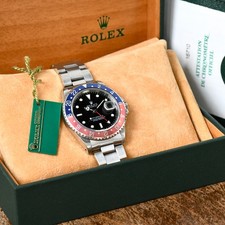 Rolex GMT-Master II Pepsi 16710 - Swiss Only Dial - Full Set Boxed & Papers 1998
