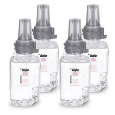 GOJO ADX-7 4 700ml Clear Mild Foaming Handwash Refill Unscented Dye Free