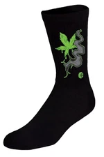 Ethika Pressured Up Crew Socks, Black. Size: Men's 9-12