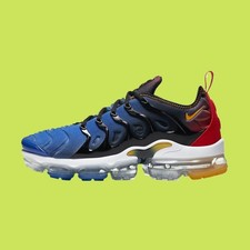 Nike Air Vapormax TN Plus blue black red Men  s Size Sneaker Running Shoes