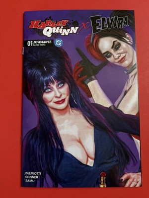Harley Quinn X Elvira #1 ~Mark Spears Cover (Dynamite Entertainment 2025)