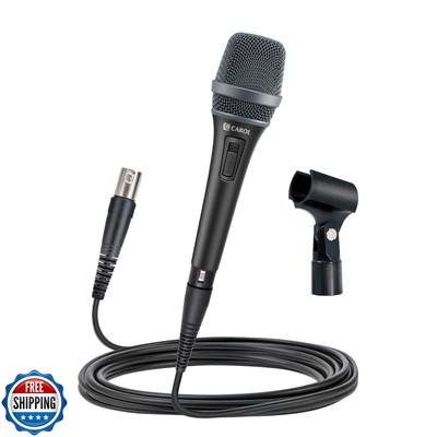 CAROL AC-900S XLR Wired Vocal Microphone   Dynamic Supercardioid 