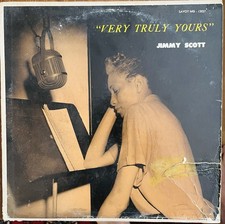 JIMMY SCOTT VERY TRULY YOURS Debut Session OG 1955 SAVOY LP RARE