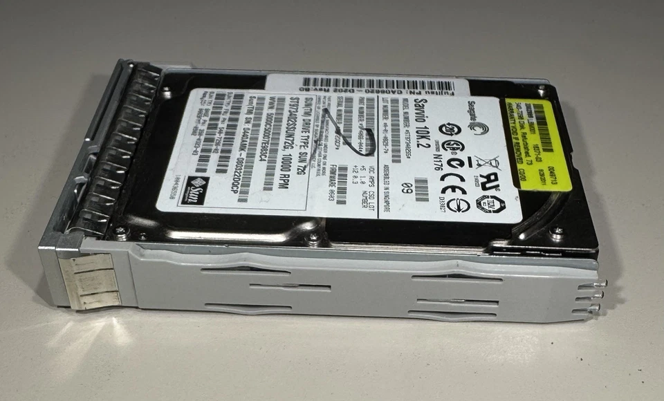 Sun 540-7296 73.4GB 2.5" 10K RPM 3Gb/Sec SAS HDD w/Bkt, ST973402SS, Tested! - Image 4 of 4