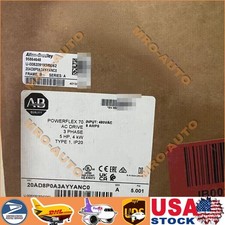 New Factory Sealed Allen Bradley 20AD8P0A3AYYANC0 Free Shipping US Free Tax