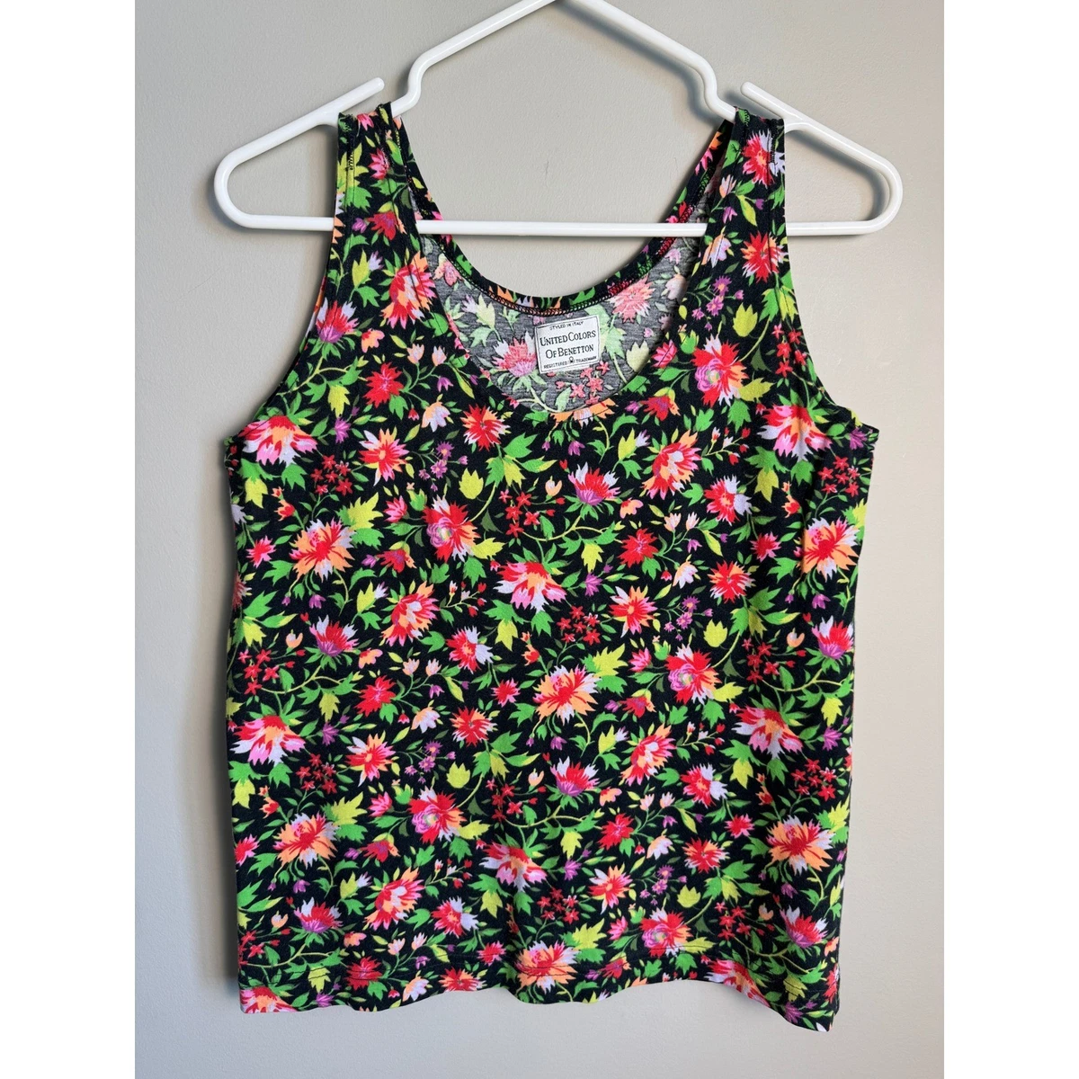 United Colors of Benetton Floral Tank Tops for Women for sale | eBay