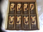 osborne kemper thomas cocktail glasses w/ 24 k Gold 1950’s — photo 1